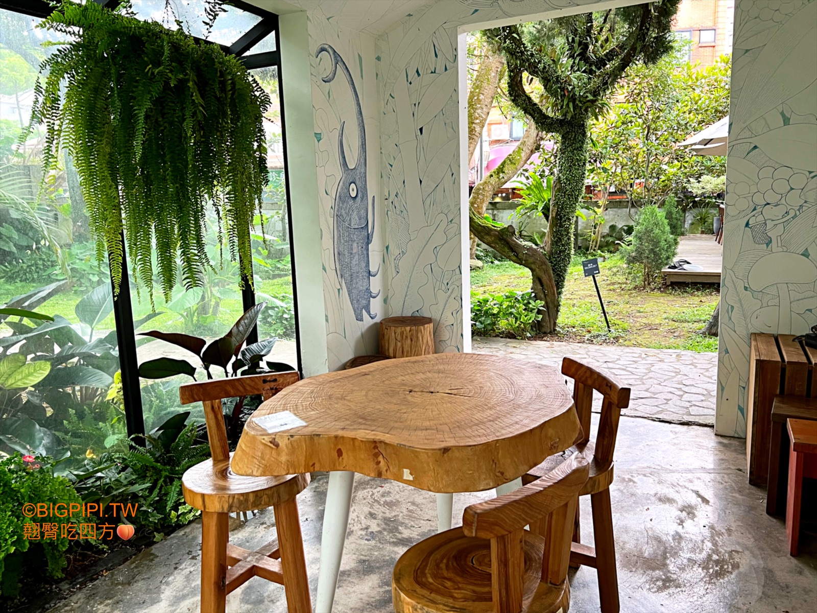 【陽明山美食】豆留森林，在竹林中的日式老屋喝咖啡 全台最美cama café在這裡（菜單 價錢） @翹臀吃四方