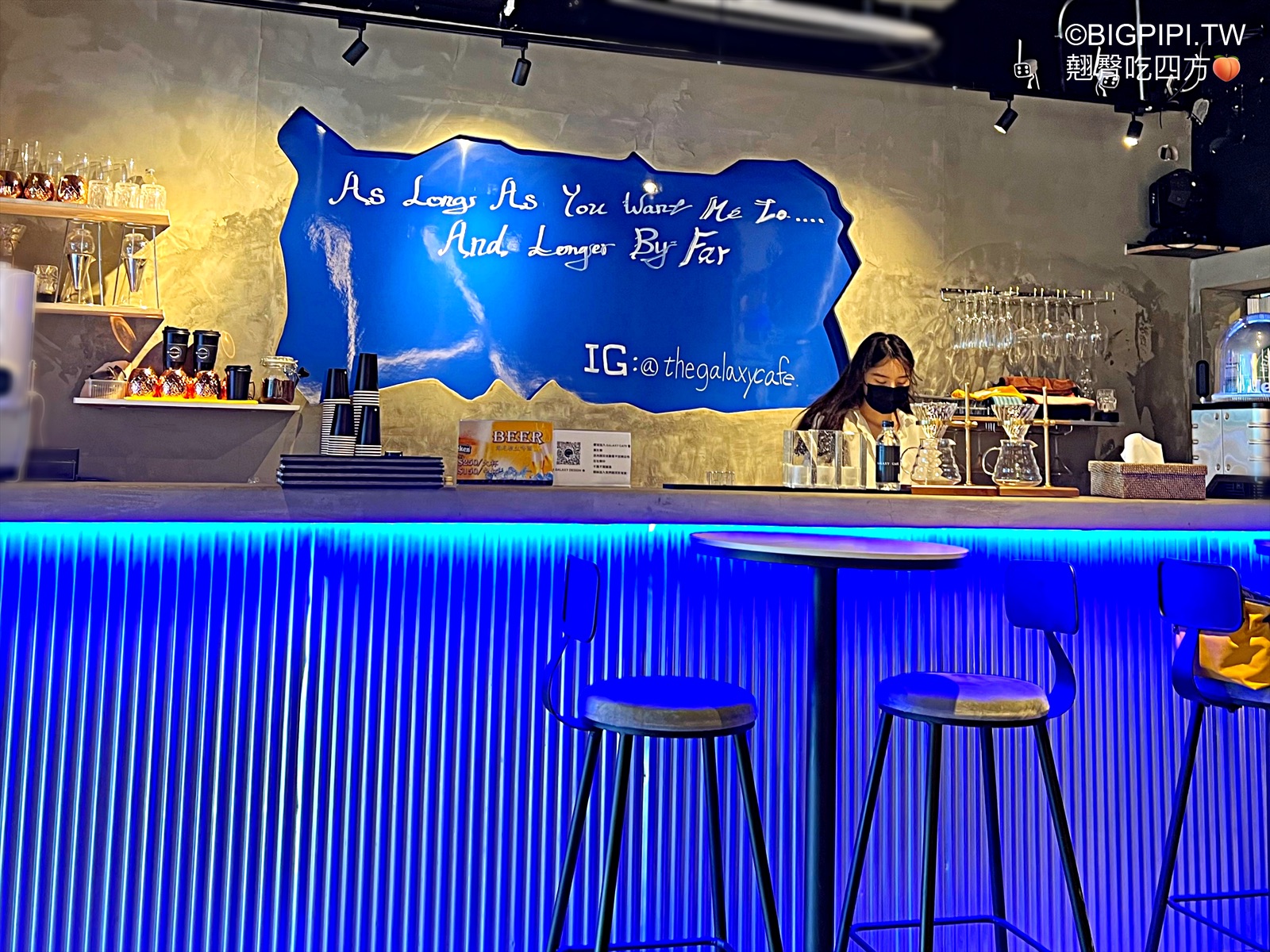 【天母美食】Galaxy Cafe 天母銀河咖啡廳，原子少年李哲言開的咖啡廳（菜單 價錢） @翹臀吃四方
